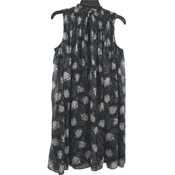 Joie Limited Edition Sleeveless Sheer Overlay Mini Dress Size S - Picture 12 of 12